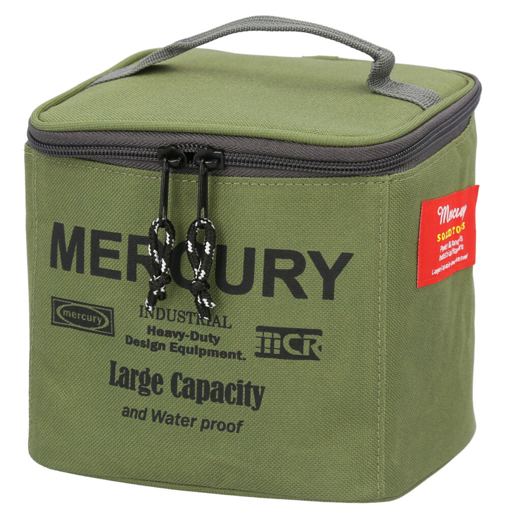 MERCURY「マーキュリー 雑貨 通販 スパイスバッグ アウトドア コスメボックス バニティーボックス」|その他|グリーン1