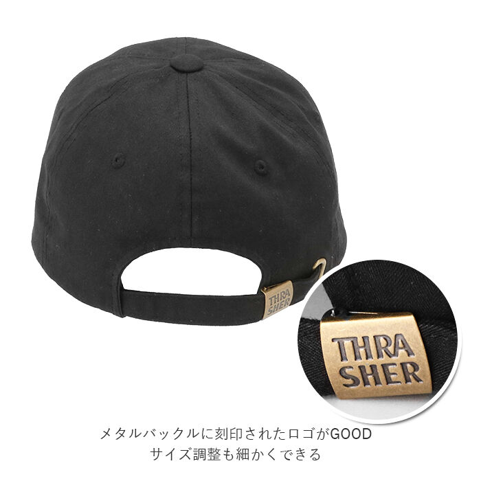 BACKYARD FAMILY「スラッシャー キャップ 通販 メンズ レディース ブランド THRASHER ローキャップ 浅め」|キャップ・キャスケット|