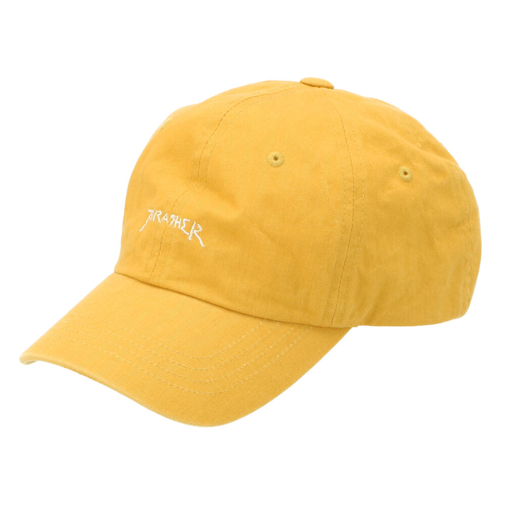 BACKYARD FAMILY「スラッシャー キャップ 通販 メンズ レディース ブランド THRASHER ローキャップ 浅め」|キャップ・キャスケット|イエロー1