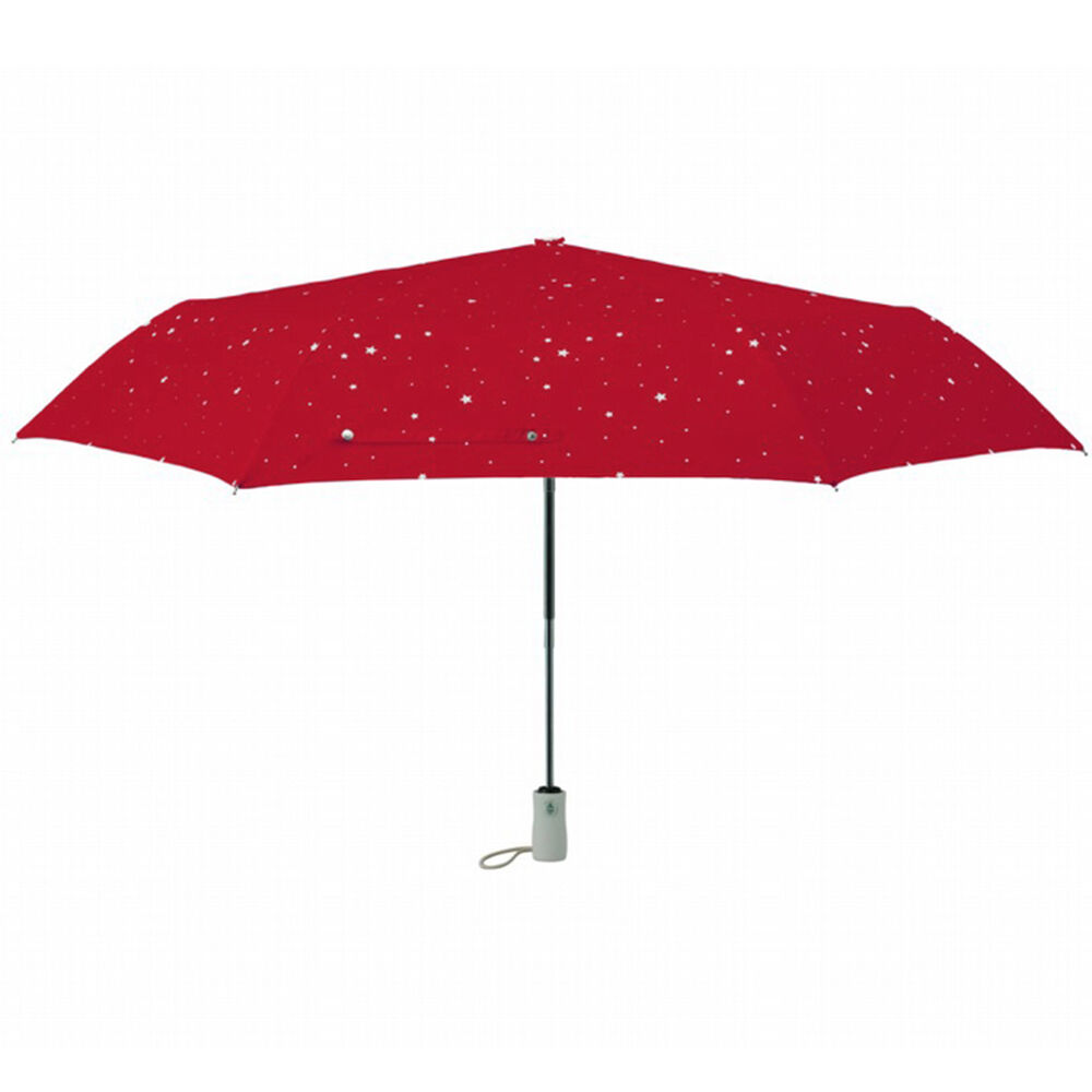 BACKYARD FAMILY「折りたたみ傘 自動開閉 レディース 通販 軽量 軽い はっ水 撥水 @quas hack」|傘|レッド1