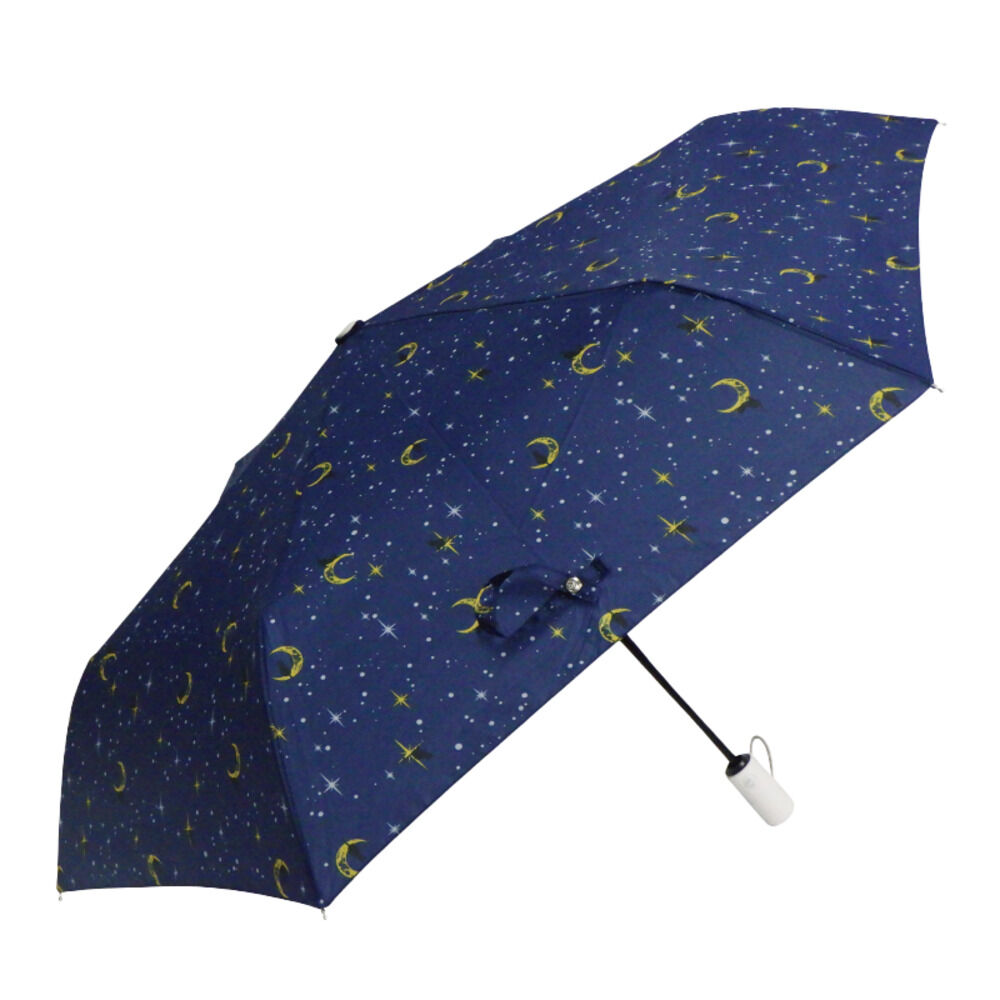 BACKYARD FAMILY「折りたたみ傘 自動開閉 レディース 通販 軽量 軽い はっ水 撥水 @quas hack」|傘|ブルー7