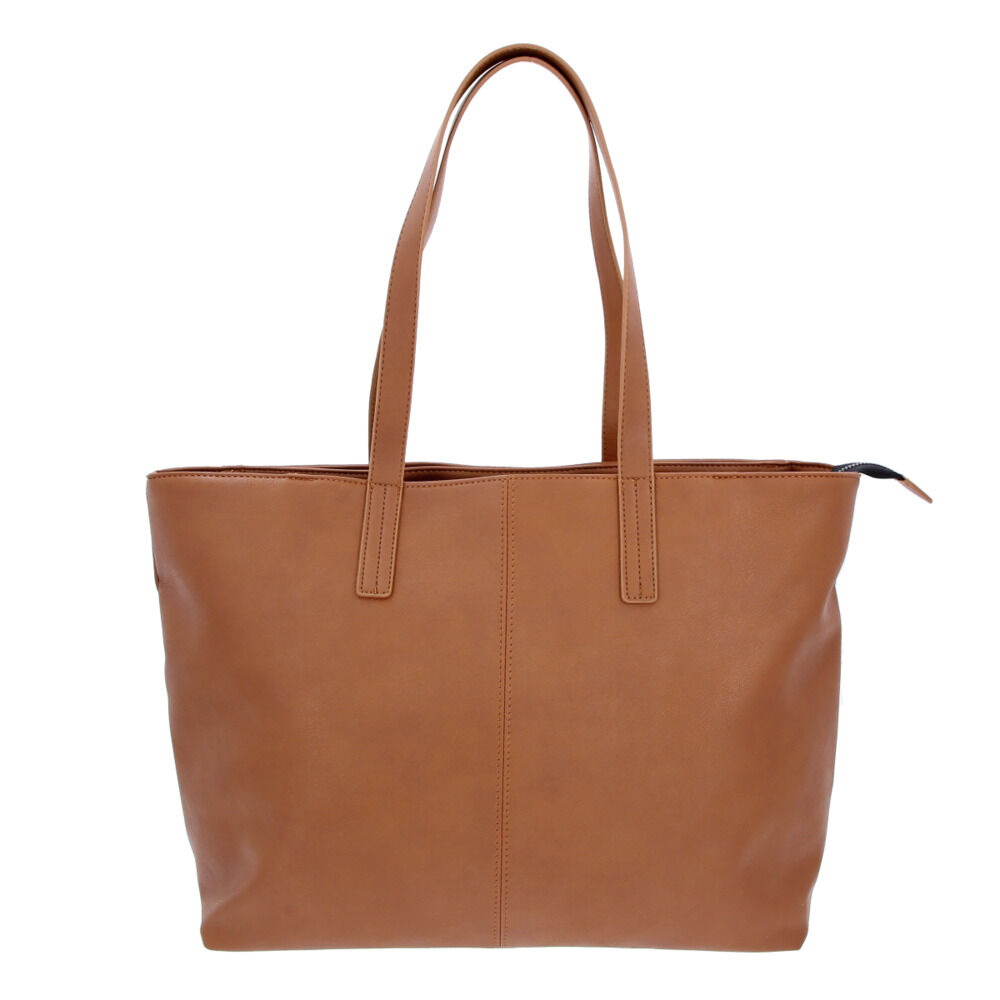 BACKYARD FAMILY「トートバッグ 大きめ 通販 レディース メンズ ショルダーバッグ ファスナー付き おしゃれ 通勤」|トートバッグ|ブラウン2