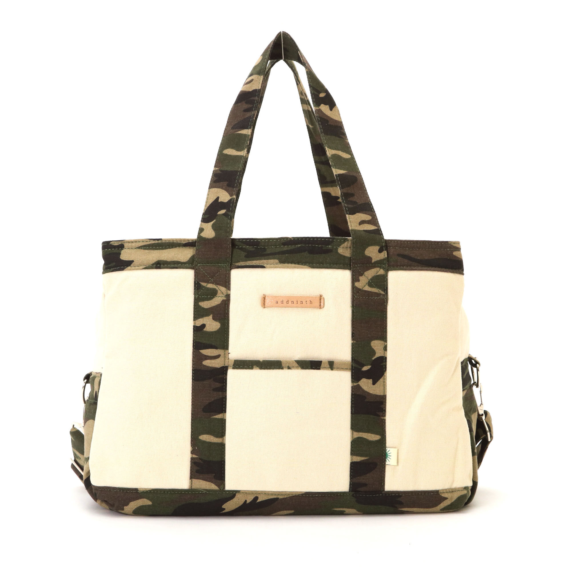 BACKYARD FAMILY「2wayトートバッグ アドナインス AddNinth ★キャンバス トートバッグ レディース」|ショルダー・メッセンジャー|ブラウン1