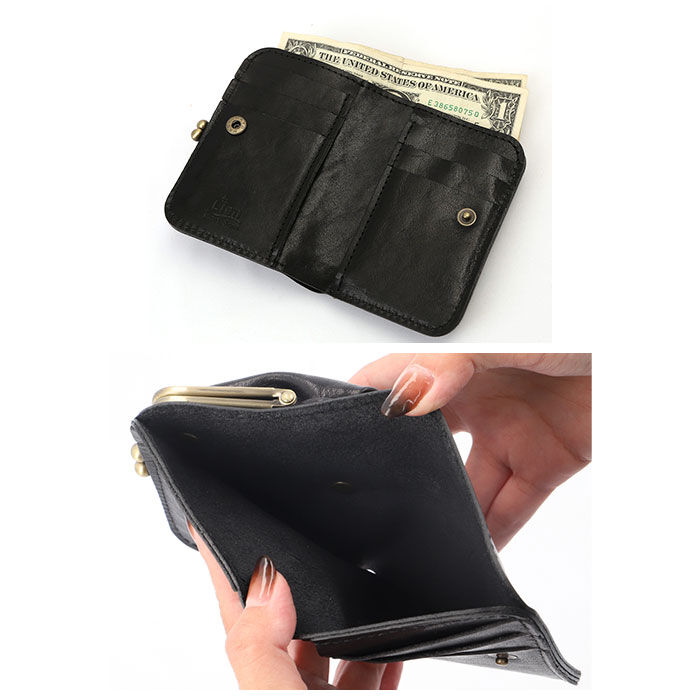 BACKYARD FAMILY「リアン Lien 財布 二つ折り 通販 LIL1201 コルド がま口2つ折りウォレット」|財布|