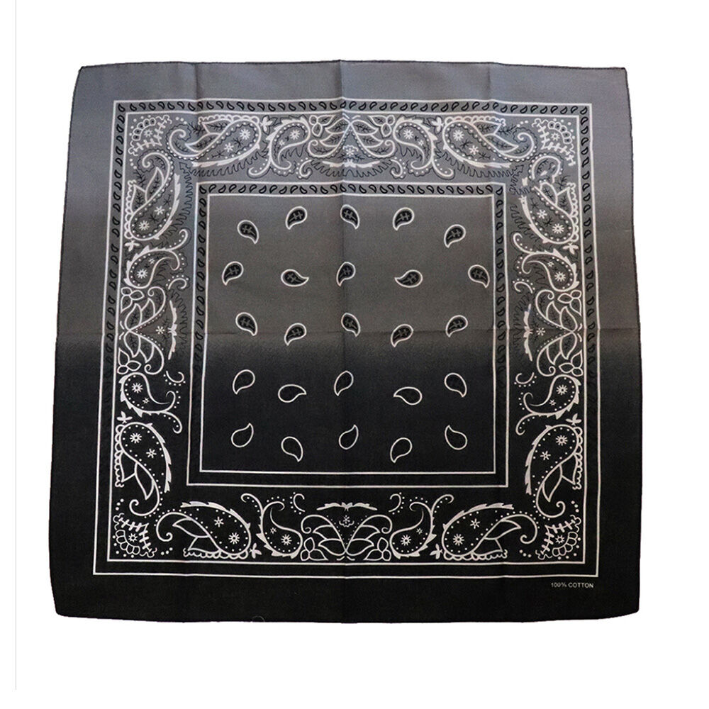 BACKYARD FAMILY「バンダナ 通販 スカーフ 柄 BANDANNA マスク ハンカチ ターバン 帽子 おしゃれ」|マフラー|ブラック4