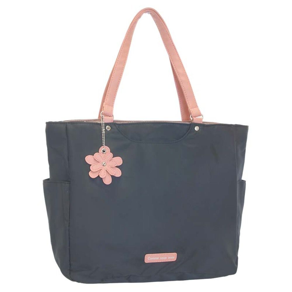 BACKYARD FAMILY「トートバッグ 大きめ 軽い 軽量 大容量 通販 トートバック トート ボストンバッグ」|トートバッグ|ブラック1