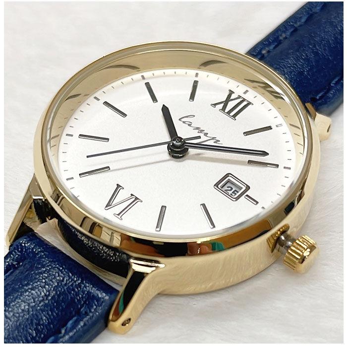 BACKYARD FAMILY「lamp ランプ 腕時計 革ベルト レディース 通販 ウォッチ 時計 カレンダー 見やすい ベルト」|腕時計|