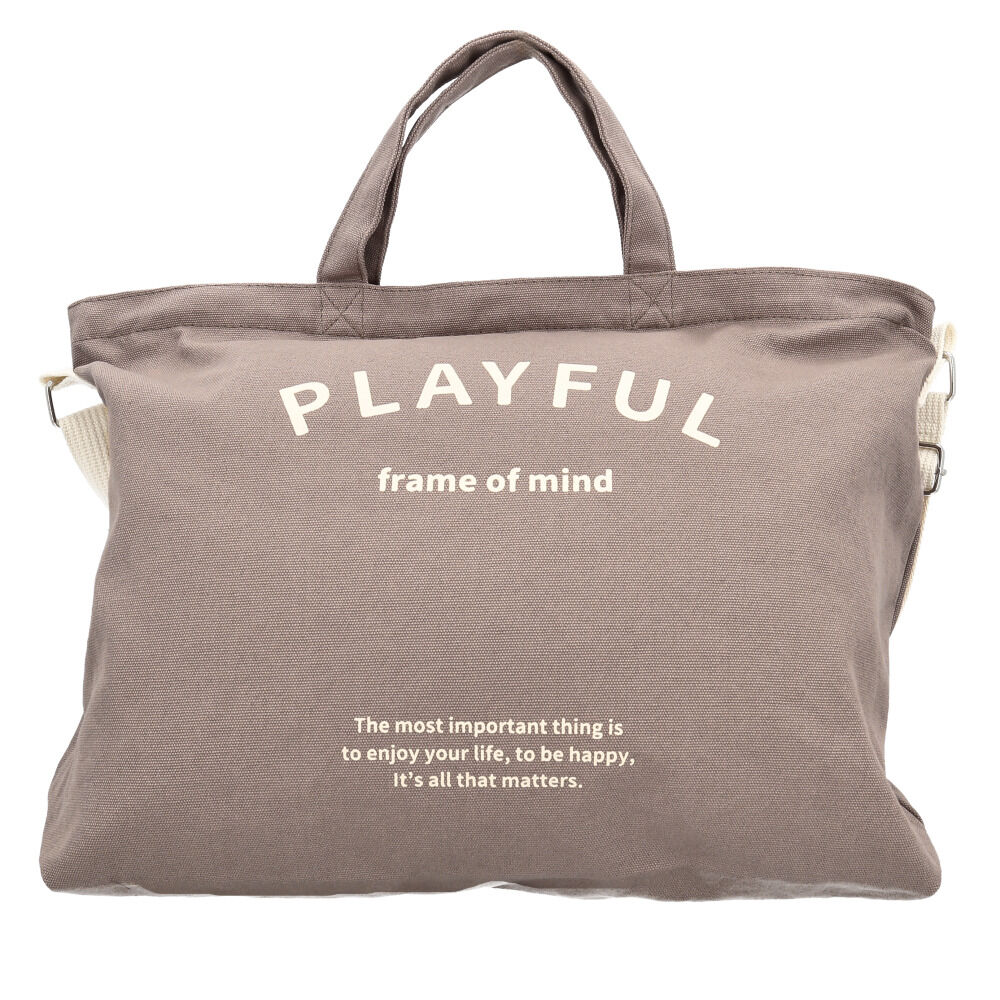 BACKYARD FAMILY「JOUET ジョエット トートバッグ 通販 J6161 PLAYFUL ショルダーバッグ」|ショルダー・メッセンジャー|グレー1