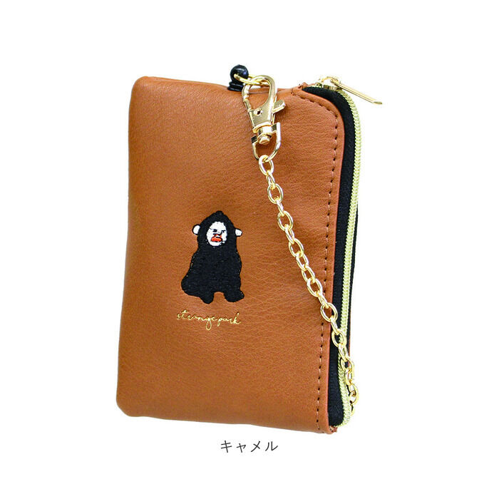 BACKYARD FAMILY「コインケース キーリング付 通販 小銭入れ 小物入れ ポーチ リール付き 財布 サイフ さいふ」|コインケース|