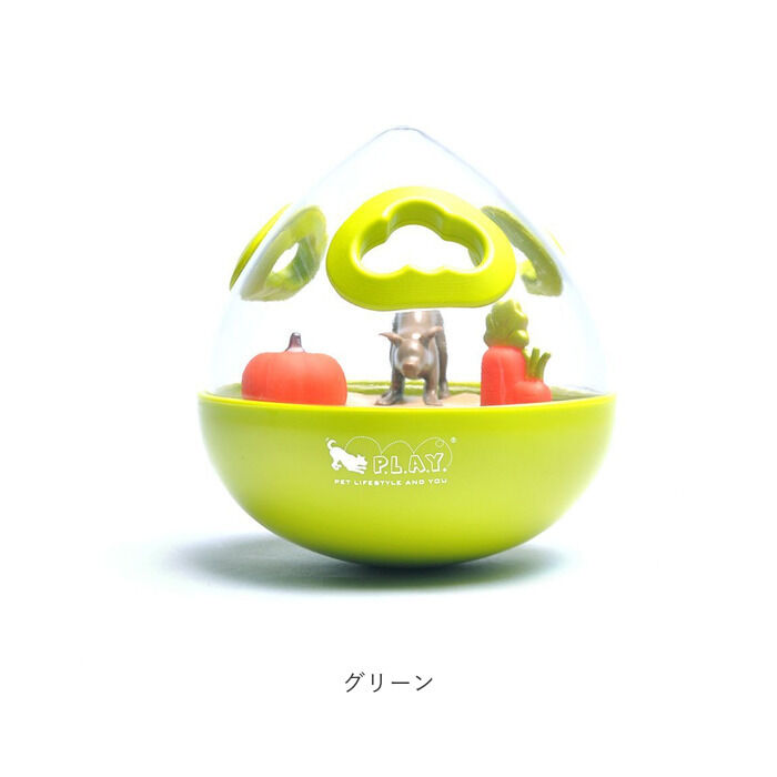 BACKYARD FAMILY「犬 おもちゃ ボール 通販 ワブルボール P.L.A.Y おやつボール オモチャ 犬のおもちゃ」|その他|