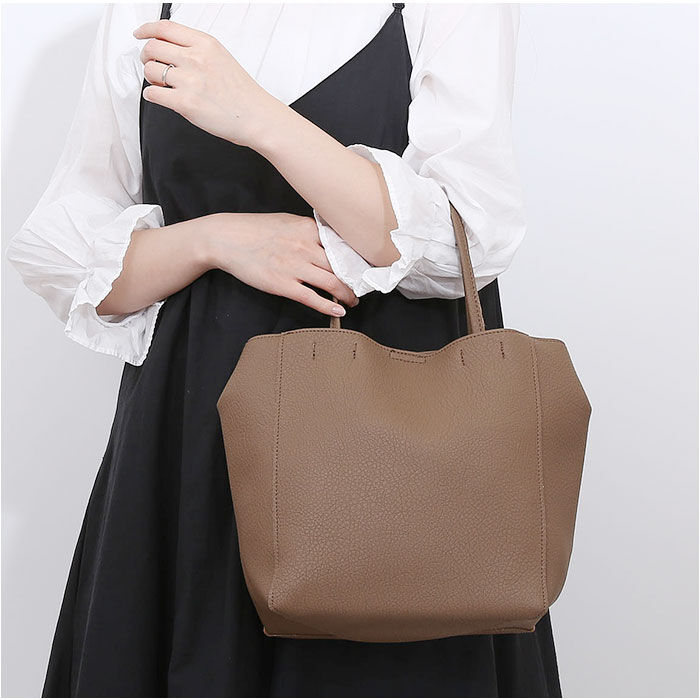 BACKYARD FAMILY「2WAY トートバッグ 通販 2WAYトートバッグ フェイクレザー 肩掛け バッグ かばん」|トートバッグ|