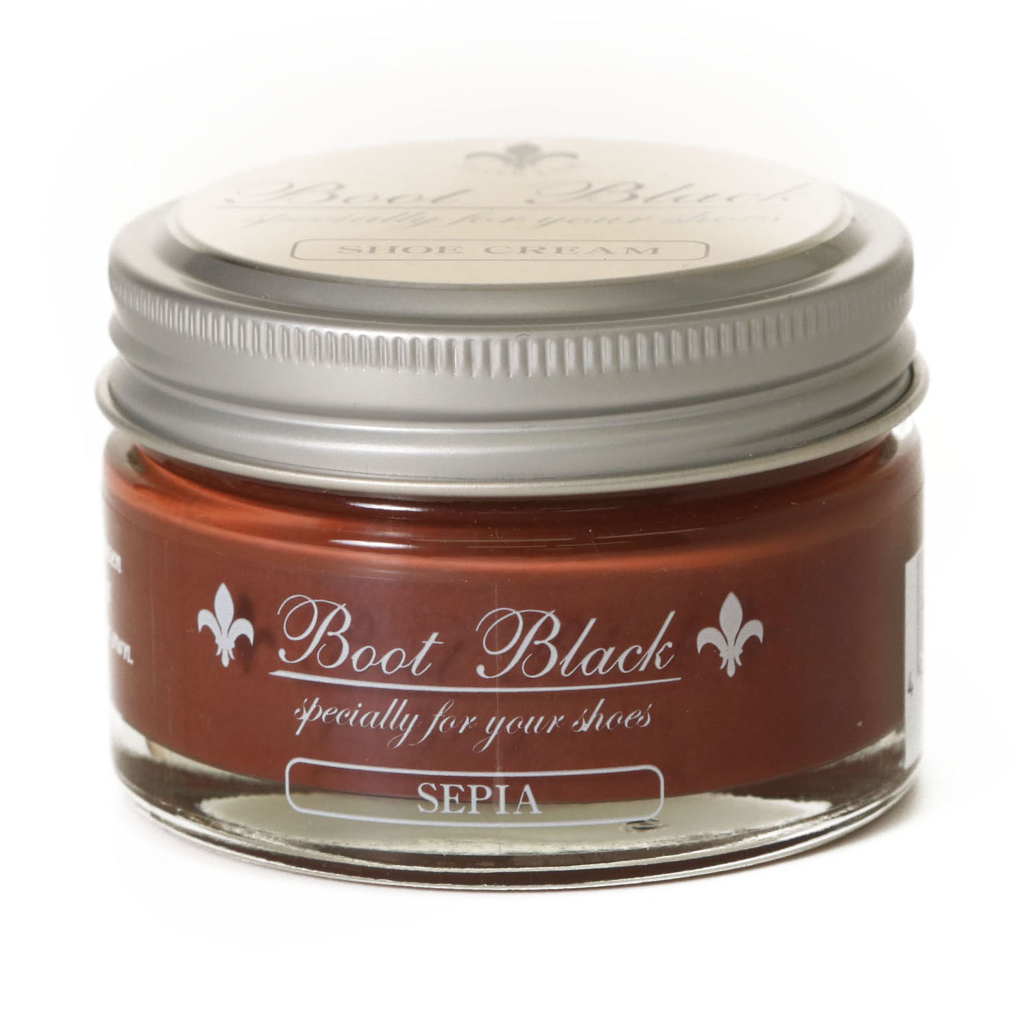 BACKYARD FAMILY「コロンブス ブートブラックシルバーライン シュークリーム 皮 シューズ 定番 シューケア用品」|シューケア|レッド1