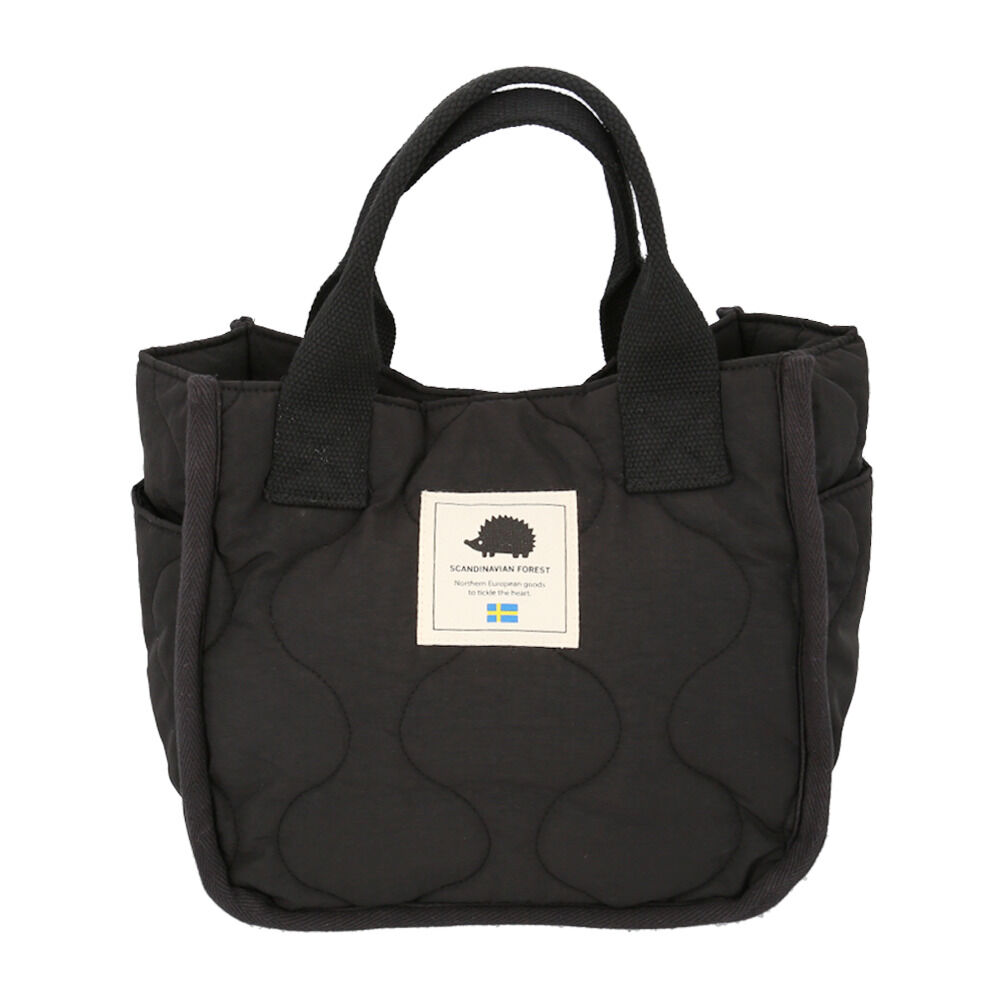 BACKYARD FAMILY「スカンジナビアンフォレスト トートバッグ 251-TTSF770 通販 トートバック トート」|トートバッグ|ブラック1