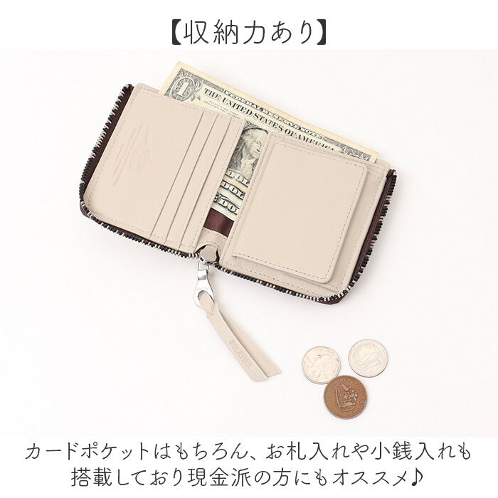 BACKYARD FAMILY「SOLATINA ソラチナ 財布 二つ折り財布 SW-39118 ミニ 通販 折り財布 二つ折り」|財布|