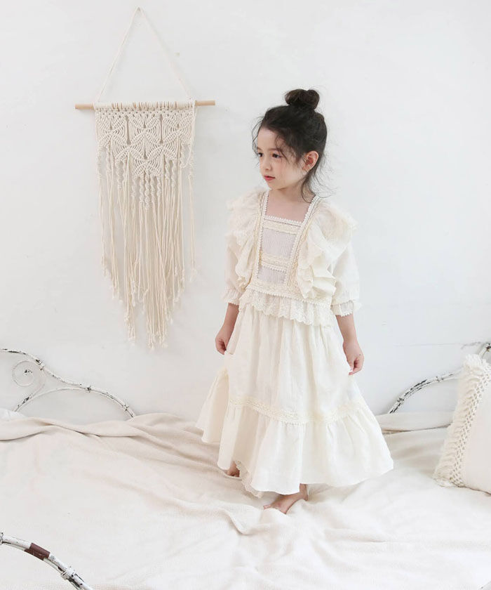 BACKYARD FAMILY「キッズ パジャマ 女の子 ジュニア 通販 ワンピース 55012201 パジャマドレス」|その他|