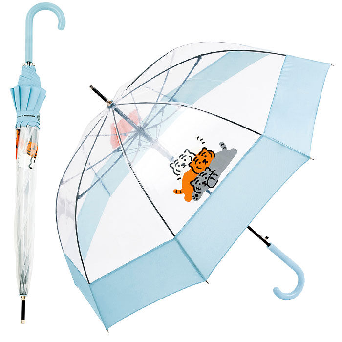 BACKYARD FAMILY「because ビニール傘 ビコーズ B-552325 通販 長傘 ジャンプ傘 傘 雨傘 かさ」|傘|