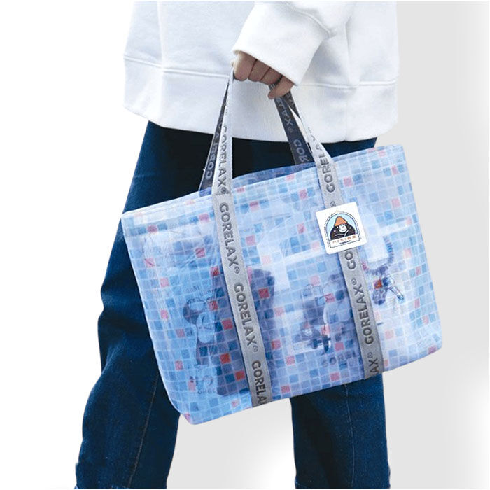 BACKYARD FAMILY「ごリラックス メッシュバッグ トート 通販 メッシュバック サウナバッグ サウナバック」|トートバッグ|