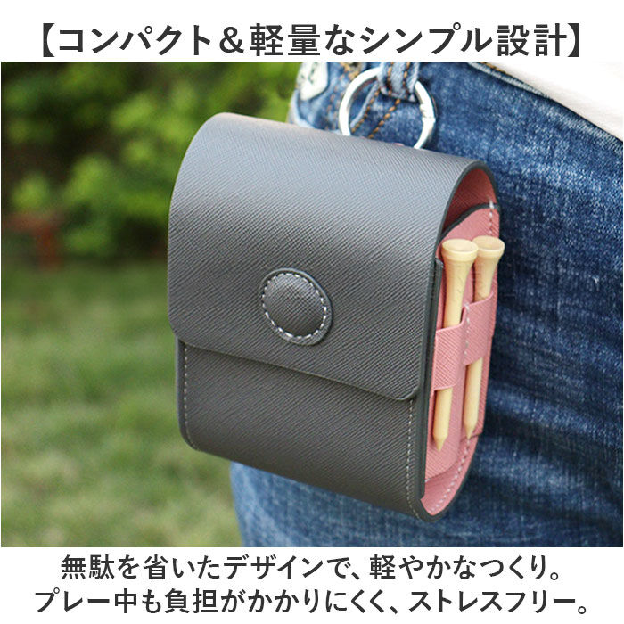 BACKYARD FAMILY「ゴルフ ボールケース 通販 おしゃれ かわいい メンズ レディース ゴルフボールケース 4個」|スポーツ|