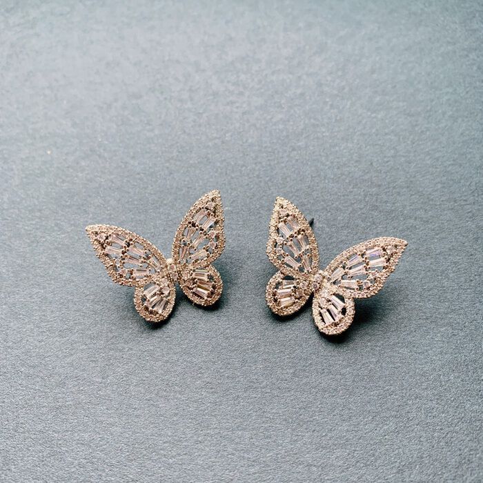 BACKYARD FAMILY「Just Married ピアス E-110 通販 スタッドピアス バタフライ 蝶々 レディース」|その他|