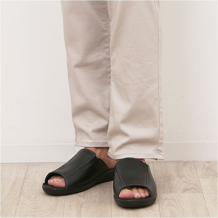 BACKYARD FAMILY「Pansy パンジー ルームシューズ メンズ 通販 スリッパ 室内履き 部屋履き 履きやすい 軽量」|ルームシューズ|