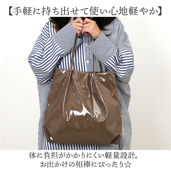 BACKYARD FAMILY「トートバッグ レディース きれいめ A4 通販 トートバック トート バッグ エナメルバッグ」|トートバッグ|