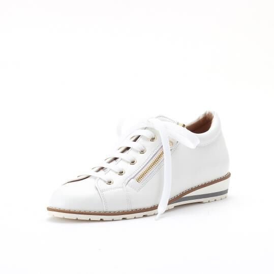 銀座かねまつ「RMJL2444STEWHT　【本革】【防水】【Eワイズ】アクアベルスニーカー」|スニーカー|ホワイト