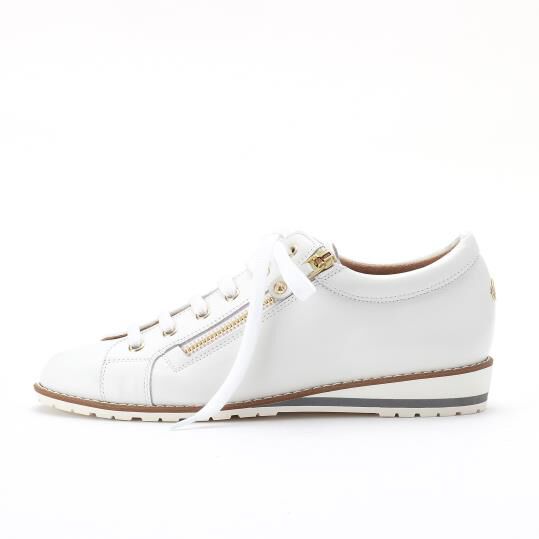 銀座かねまつ「RMJL2444STEWHT　【本革】【防水】【Eワイズ】アクアベルスニーカー」|スニーカー|