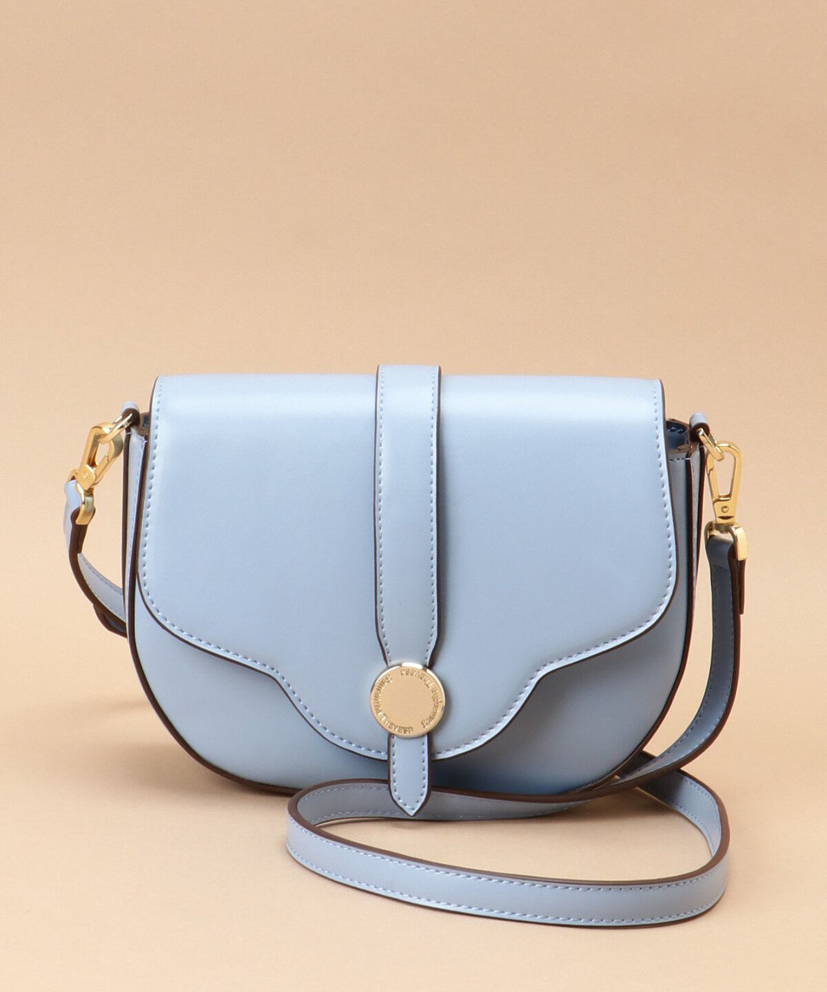 Samantha Thavasa「フラワーカット ショルダーバッグ」|ショルダー・メッセンジャー|ブルー