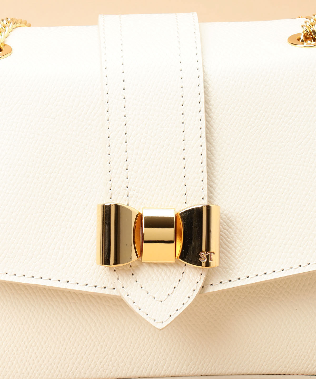 Samantha Thavasa「リボンモチーフ スクエアショルダーバッグ」|ショルダー・メッセンジャー|