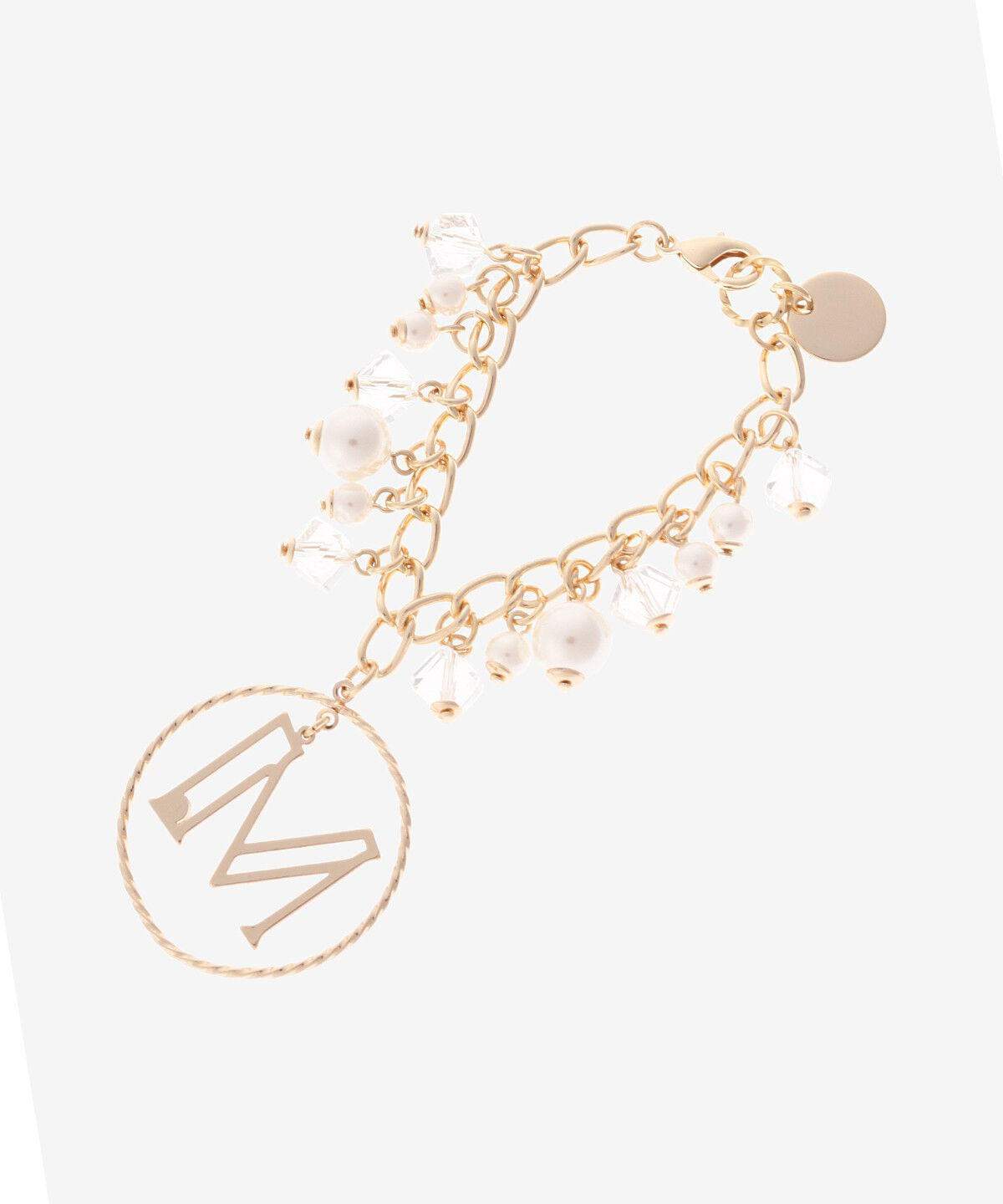 Samantha Vega「ツイストリングイニシャルチャーム(M)」|チャーム・キーホルダー|