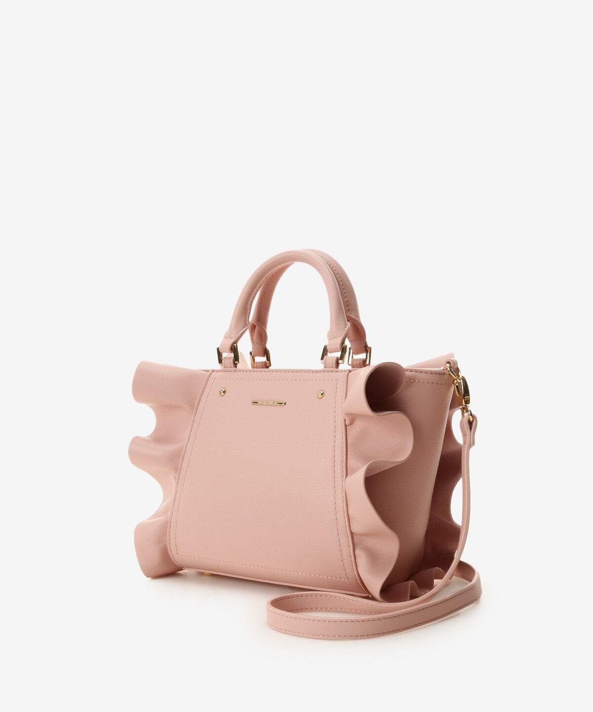 Samantha Vega「ハートポーチ付フリルトート」|ハンドバッグ|