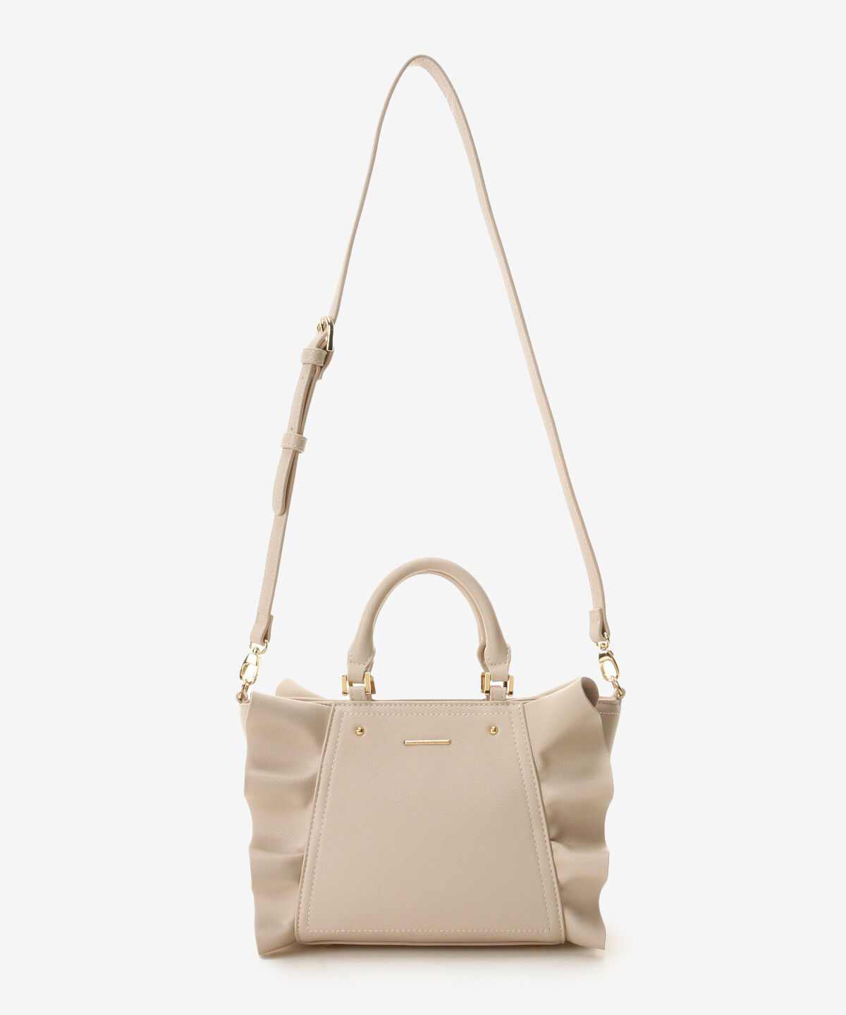 Samantha Vega「ハートポーチ付フリルトート」|ハンドバッグ|