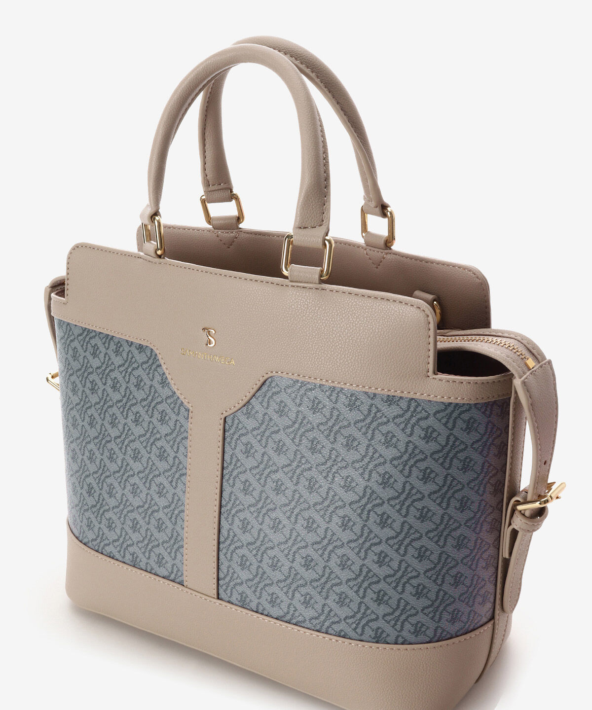 Samantha Vega「クロスプリントハンドバッグ（小）」|ハンドバッグ|