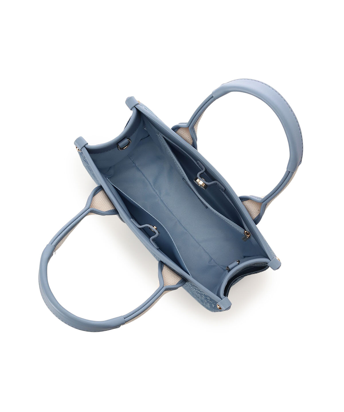 Samantha Vega「ロゴテープジャガード調トートバッグ（小）」|ハンドバッグ|