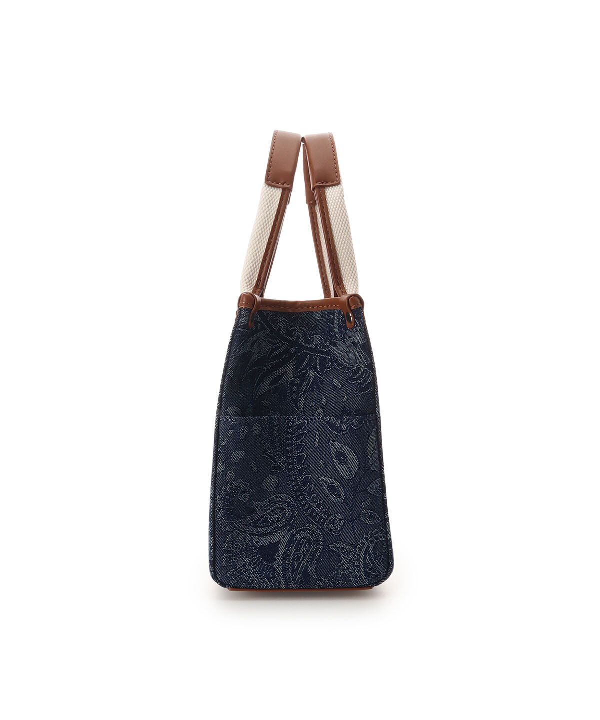 Samantha Vega「ロゴテープジャガード調トートバッグ（小）」|ハンドバッグ|