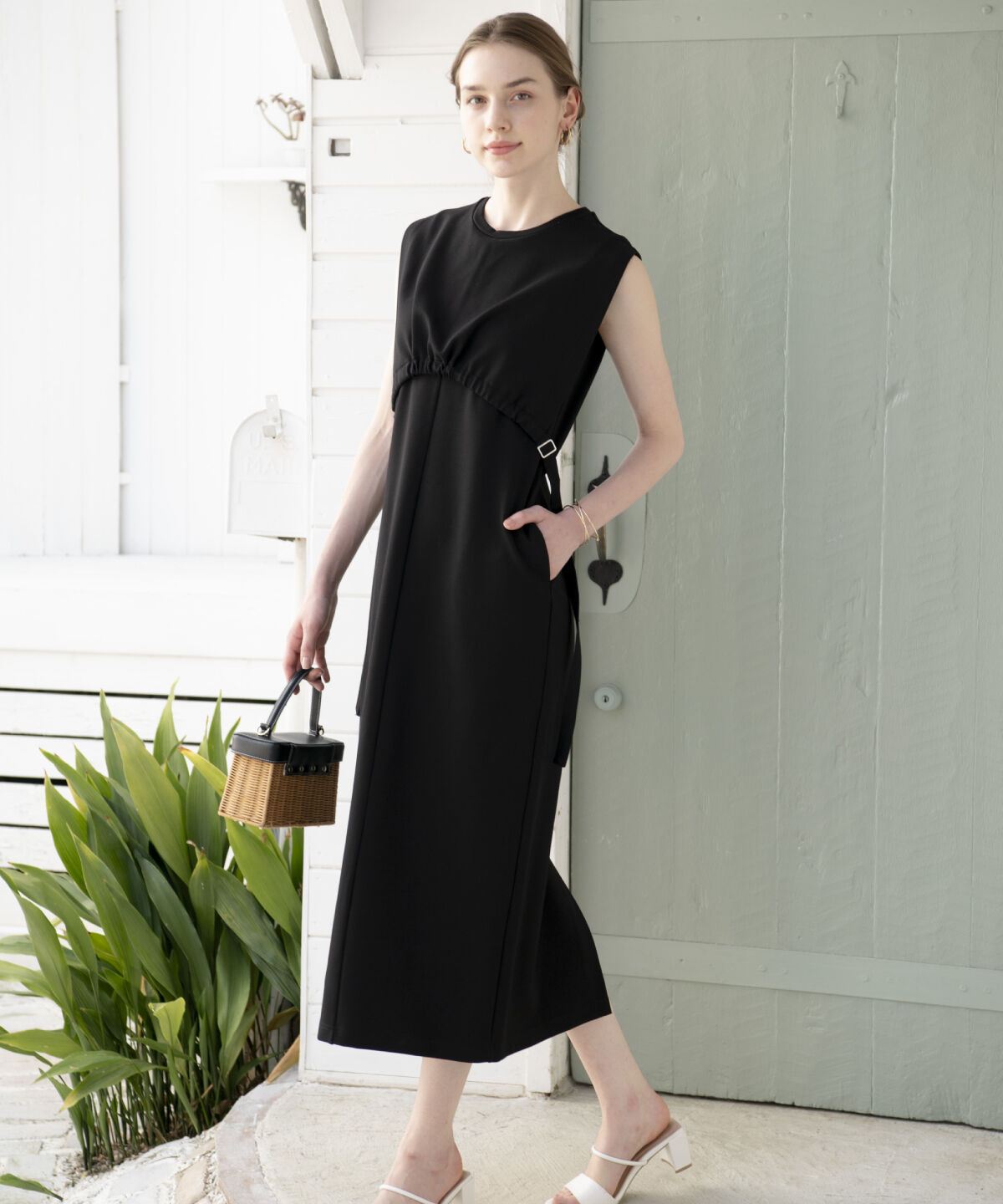 アンドクチュール「リラックスポンチワンピース」|ワンピース|