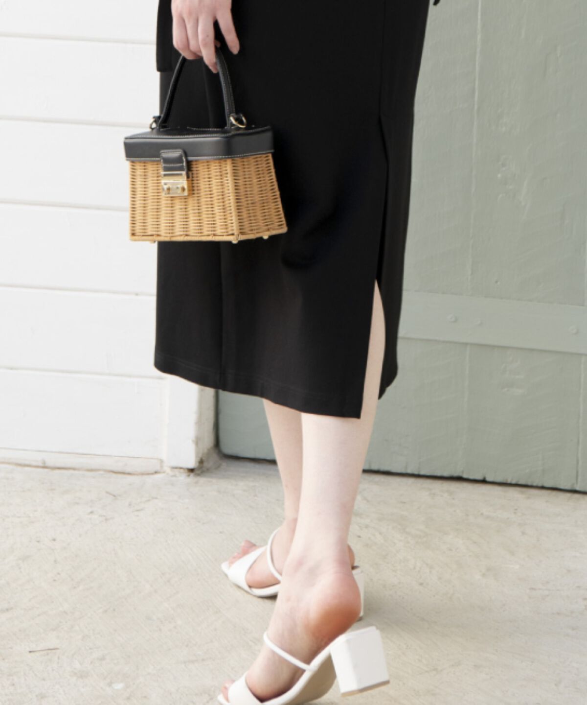 アンドクチュール「リラックスポンチワンピース」|ワンピース|