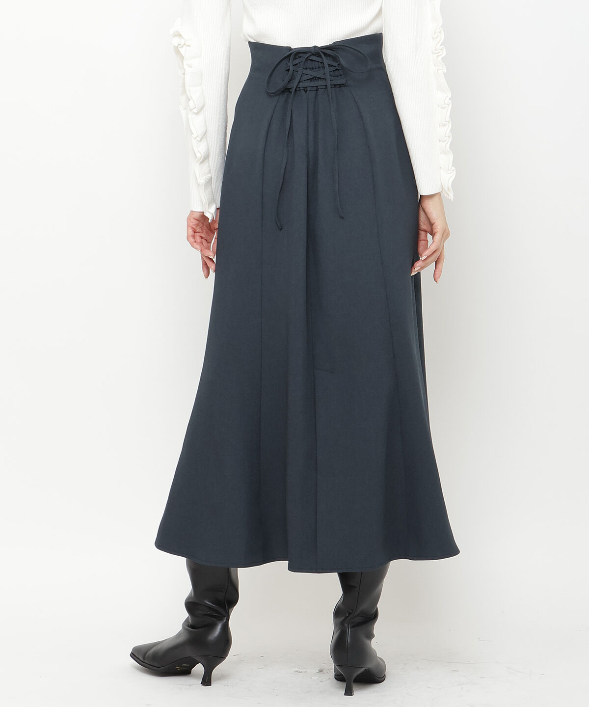 アンドクチュール「フロントジップマーメイドスカート」|スカート|