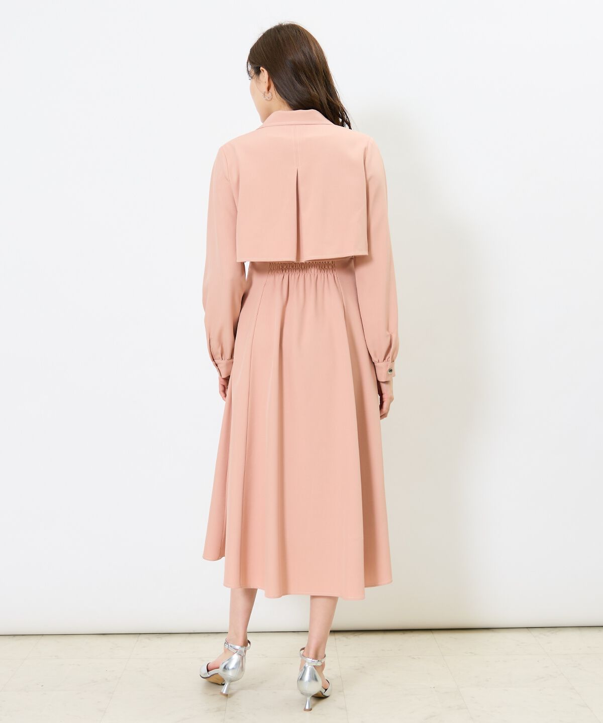 アンドクチュール「トレンチライクアンサンブルワンピース」|ワンピース|