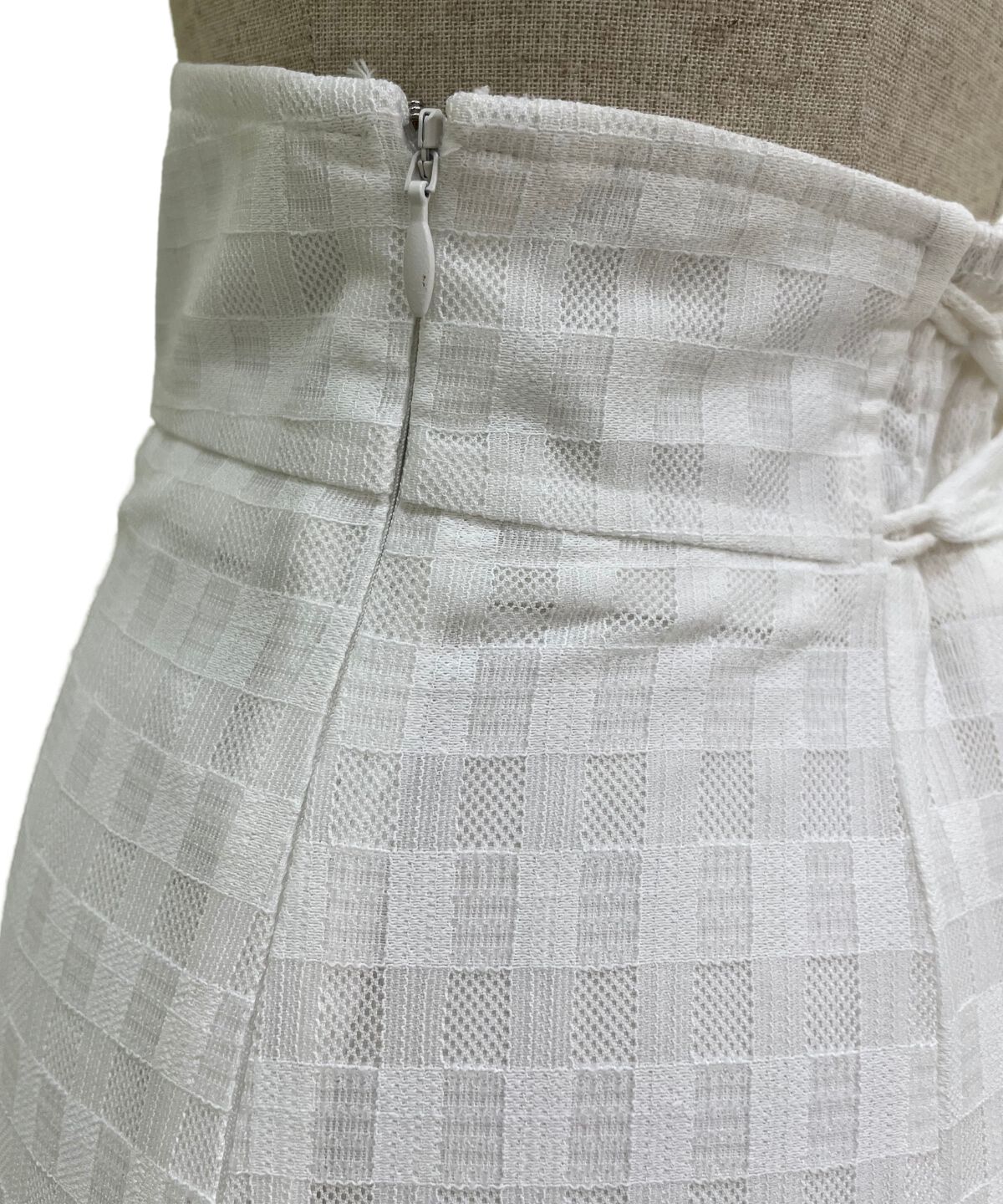 アンドクチュール「レースティアードスカート」|フレア|