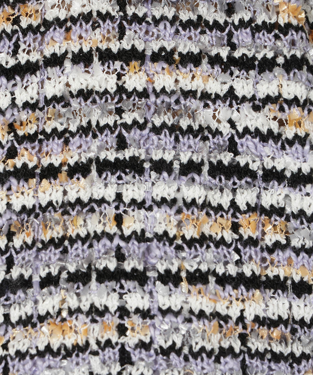 アンドクチュール「MIX配色5分袖プルオーバー」|ニット・セーター|