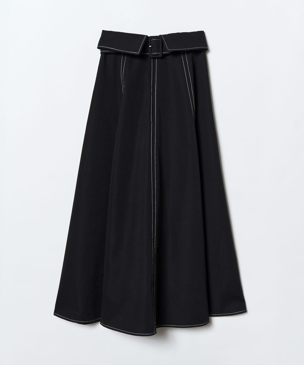 REDYAZEL「ステッチカラーフレアスカート」|フレア|