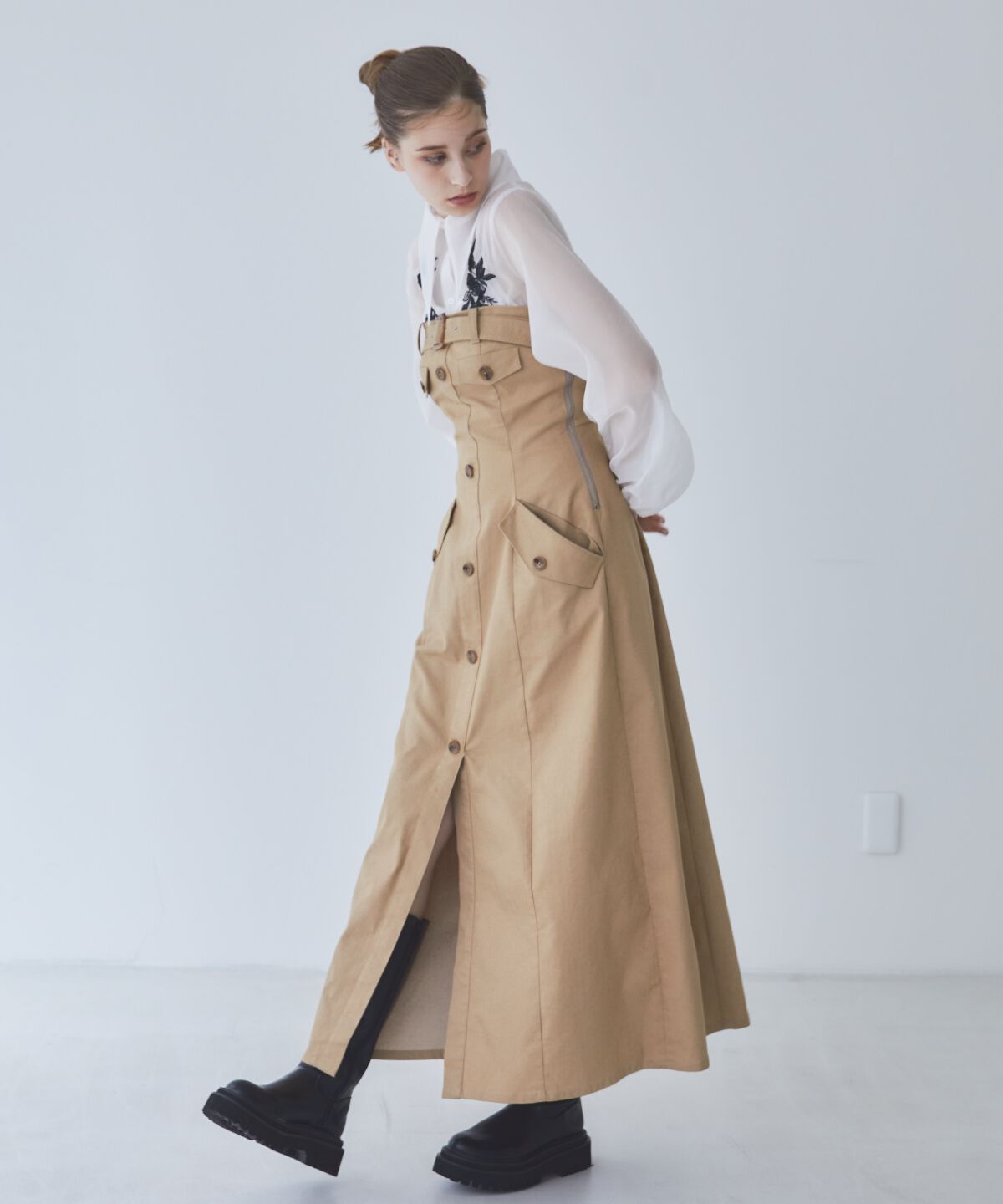 REDYAZEL「バストベルトベアワンピース」|ワンピース|