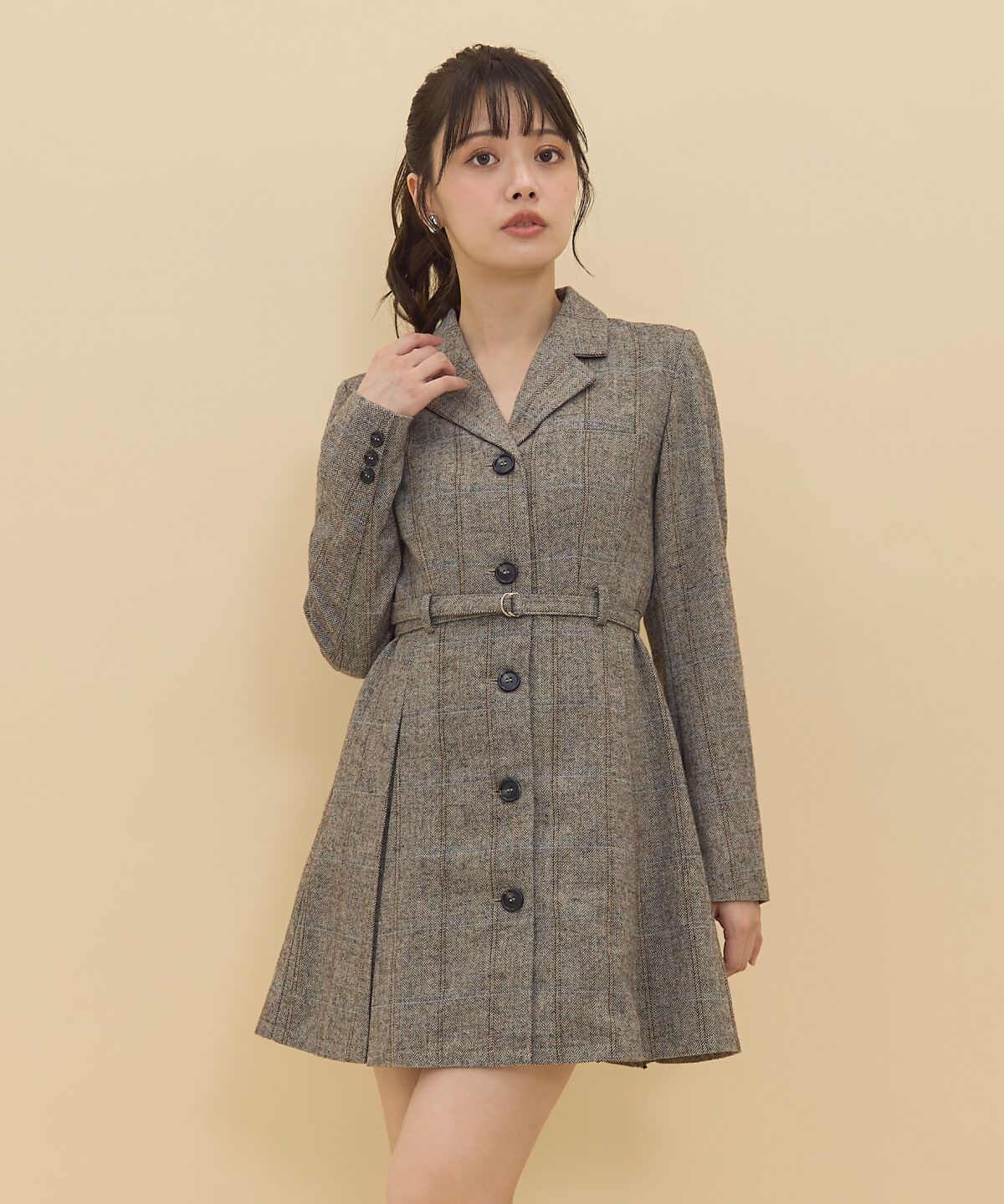 REDYAZEL「テーラージャケットミニワンピース」|ワンピース|