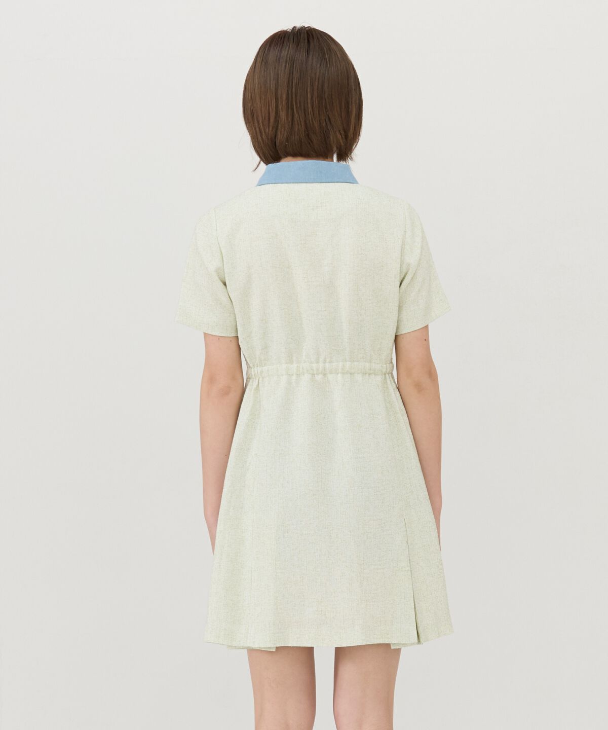 REDYAZEL「サマーツイード襟つきミニワンピース」|ワンピース|