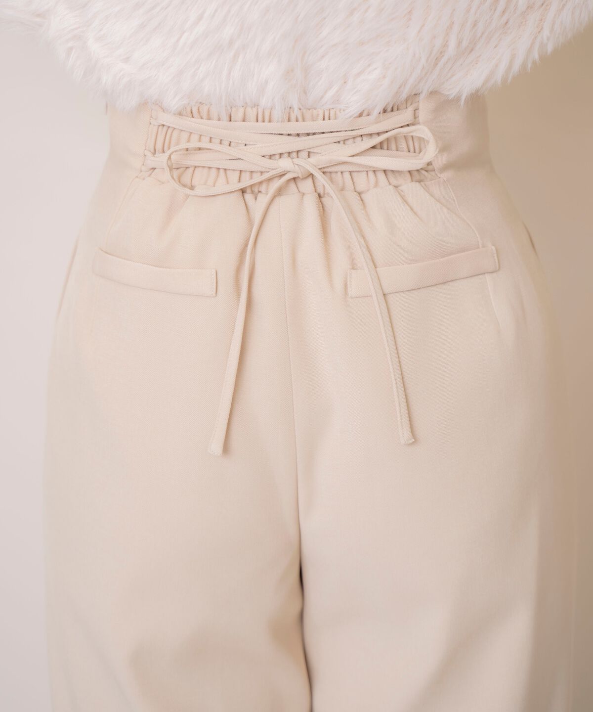 WILLSELECTION「バックレースアップパンツ」|その他|