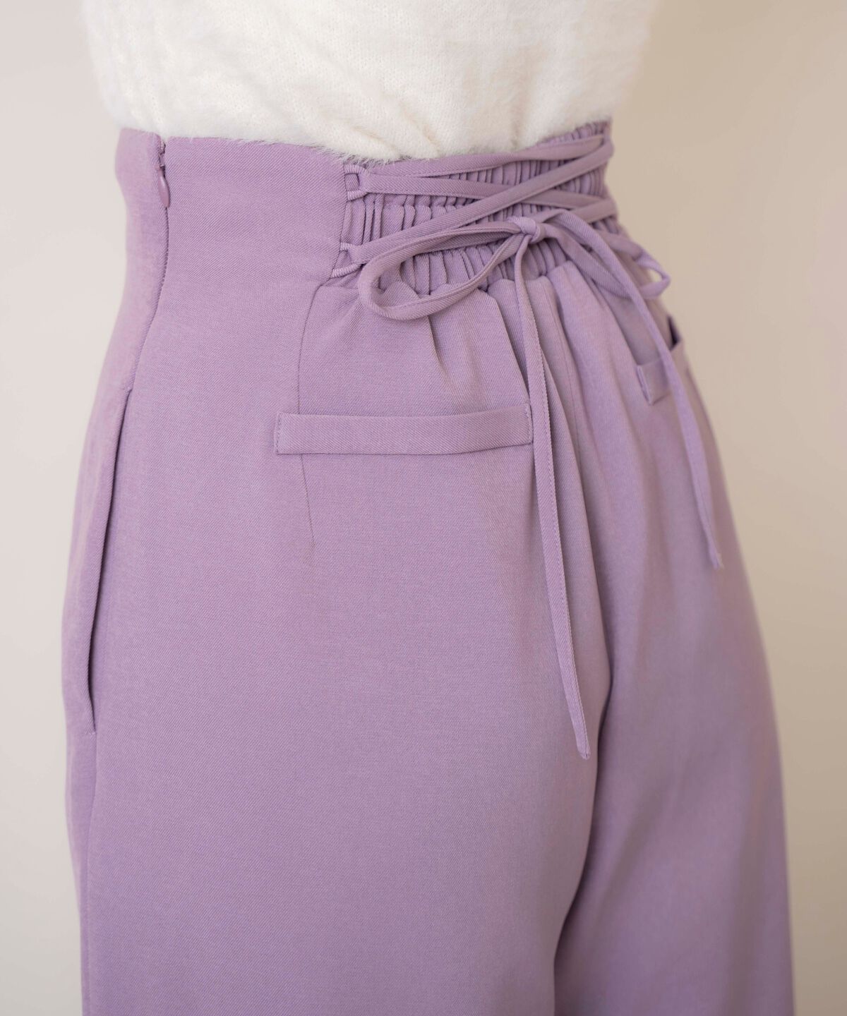 WILLSELECTION「バックレースアップパンツ」|その他|