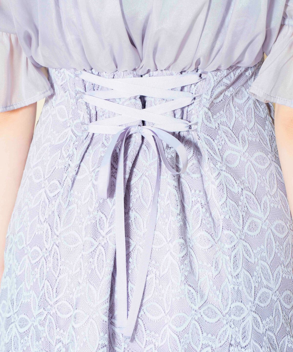 WILLSELECTION「オフショルレースドレス」|ドレス|