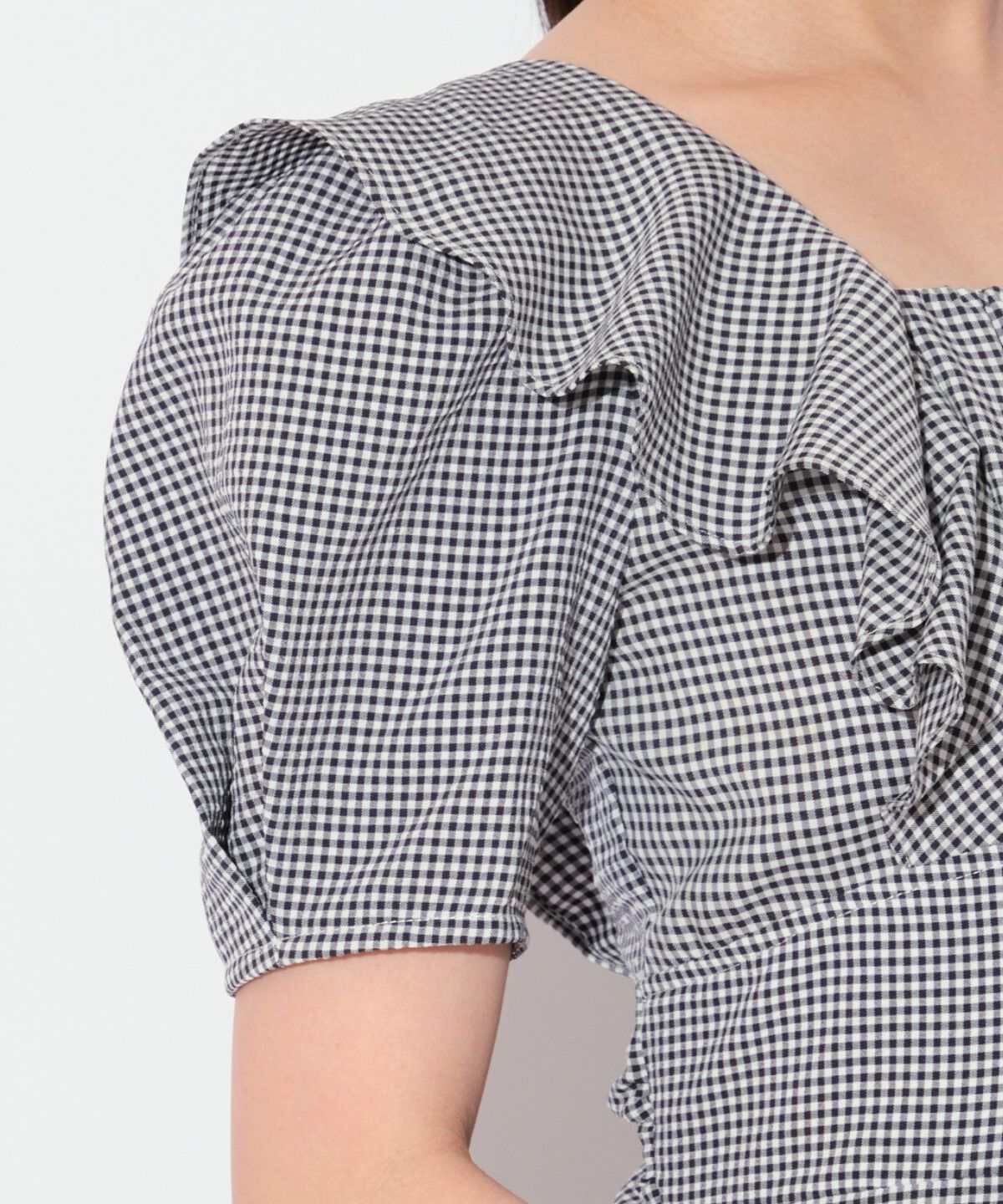 WILLSELECTION「バックリボンフリルワンピース」|ワンピース|