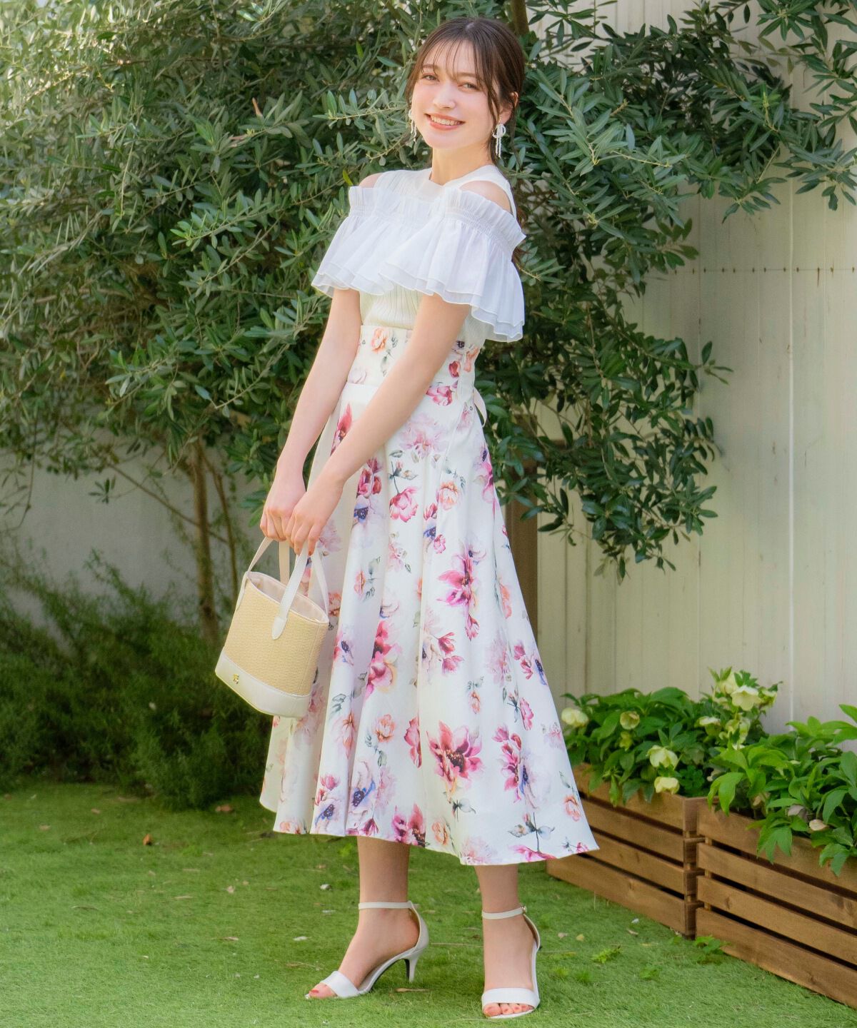 WILLSELECTION「レイヤード風オフショルプルオーバー」|ニット・セーター|